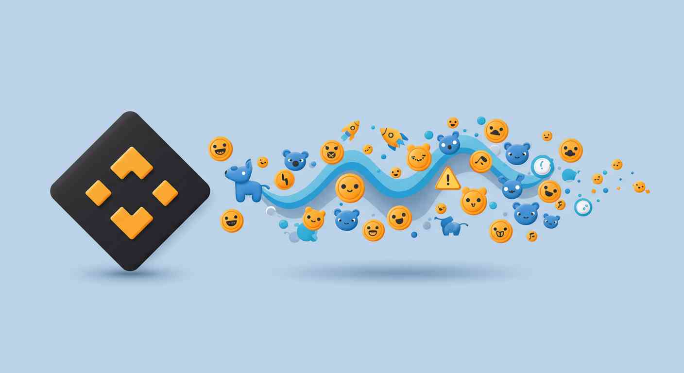 Binance và làn sóng meme coin: Chiến lược niêm yết và cảnh báo rủi ro
