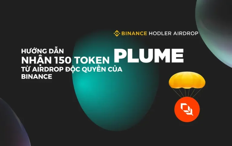 Hướng dẫn nhận 150 token PLUME từ Airdrop