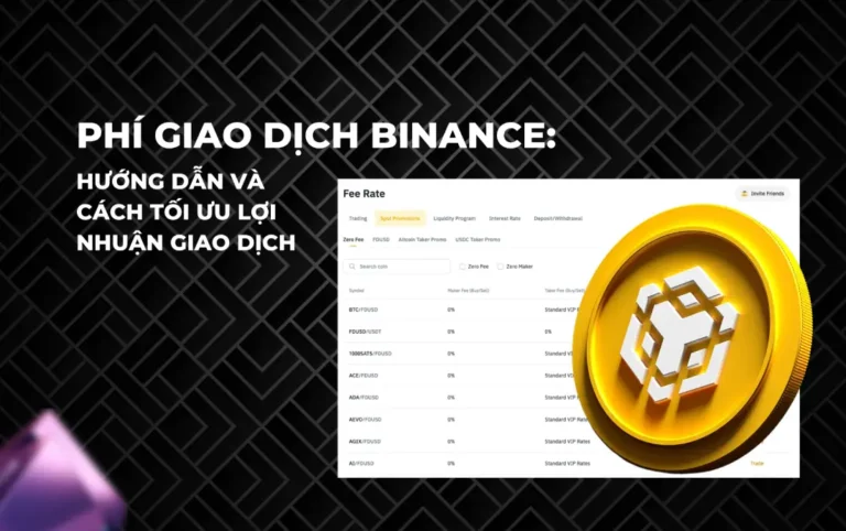 phí giao dịch trên binance
