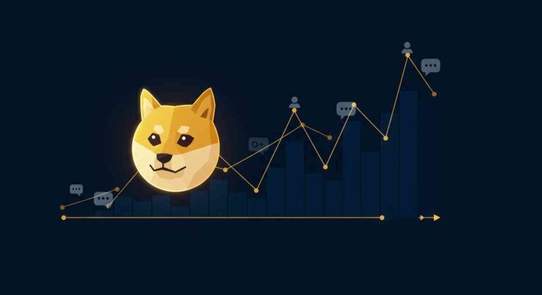 Ảnh minh họa cho Dogecoin hôm nay: Phân tích giá và những tin tức ảnh hưởng